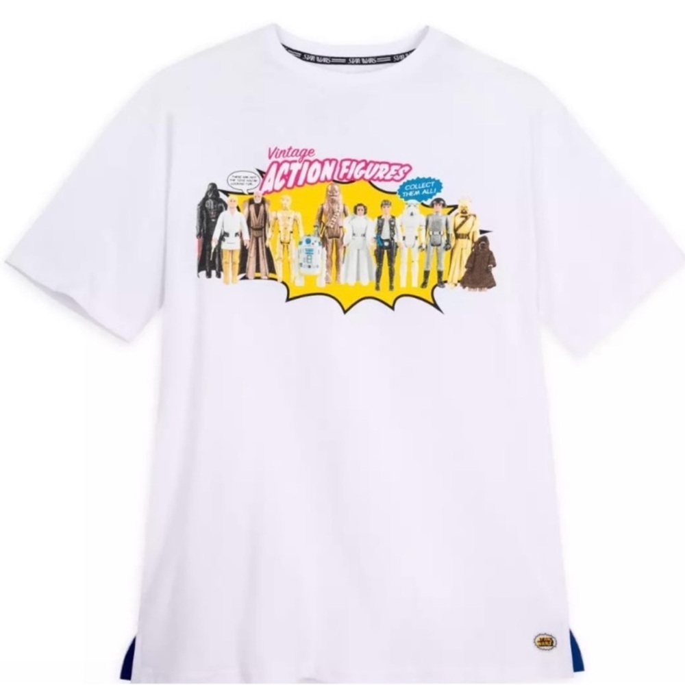 Star Wars Vintage Action Figures Short Sleeve Tee - NWT SM MED